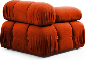 Corner Sofa Bubble Corner ( L1-O1-1R -Puf) - Tile Red Tile Red