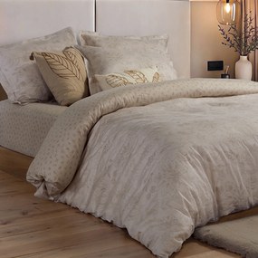 Σεντόνια Υπέρδιπλα (Σετ) Nef-Nef Homeware Elinda Ecru