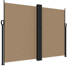 vidaXL Σκίαστρο Πλαϊνό Συρόμενο Taupe 180 x 600 εκ.