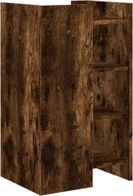 vidaXL Συρταριέρα Καπνιστή Δρυς 45x35x75 εκ. από Επεξεργ. Ξύλο