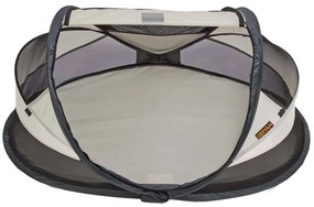 DERYAN Παρκοκρέβατο Ταξιδιού Baby Luxe Πτυσσόμενο Κρεμ με Κουνουπιέρα