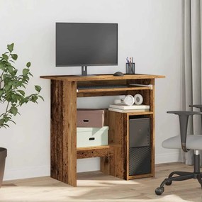 vidaXL Γραφείο Παλιό Ξύλο 80 x 45 x 74 εκ. από Μοριοσανίδα