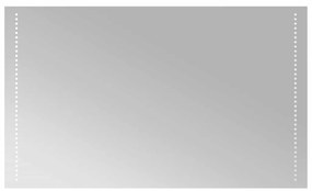 vidaXL Καθρέφτης Μπάνιου με LED 100x60 εκ.