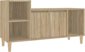 vidaXL Έπιπλο Τηλεόρασης Sonoma Δρυς 100x35x55 εκ. Επεξ. Ξύλο