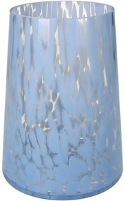 Βάζο ArteLibre Μπλε Γυαλί 14.5x14.5x19cm-05150129