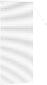 vidaXL Βενετσιάνικες Ρόδες Λευκό 175 x 70 εκ Αλουμίνιο