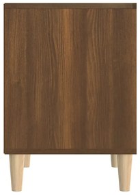 vidaXL Κομοδίνο Καφέ Δρυς 40x35x50 εκ.