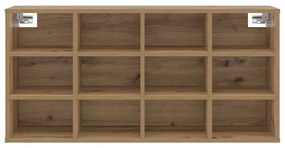 vidaXL Παπουτσοθήκη artisan δρυς 103 x 30 x 51 εκ. Επεξεργασμένο ξύλο