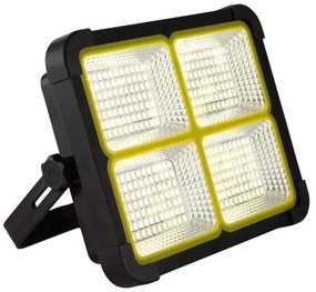 Ηλιακός Προβολέας LED 30W 3V 2500Lm Μαύρο Dimmable USB ΙΡ44 36488-30 Globo Lighting-36488-30-Μαύρο 36488-30