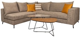 Πολυμορφικός Γωνιακός Καναπές Capri 270x220x94