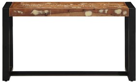 Πάγκος vidaXL Πολύχρωμος 80x35x45 cm Στερεό ξύλο αναγεννημένο
