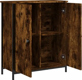 vidaXL Ντουλάπι Καπνιστή Δρυς 70 x 30 x 80 εκ. από Επεξεργ. Ξύλο