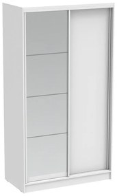 Ντουλάπα Δίφυλλη Korredor 361-000048 120x60x220cm White Δίφυλλη