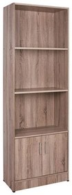 Melamine bookcase  sonama color 60x30x174