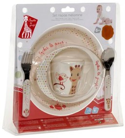 Παιδικό Σετ Φαγητού 5τμχ Sophie The Giraffe Kiwi 460006