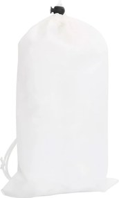 vidaXL Δίχτυ Σκίασης Παραλλαγής Λευκό 721x294 εκ. με Σάκο Αποθήκευσης