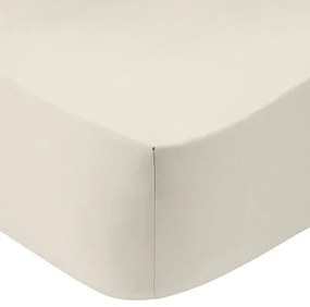 Κατωσέντονο Cotton Feelings με λάστιχο 108 Ecru Διπλό (160x200+30)