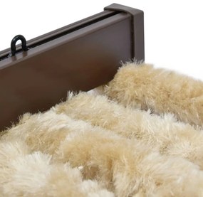 VidaXL Σήτα - Κουρτίνα Πόρτας Μπεζ 56 x 200 εκ. από Σενίλ