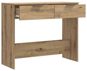 vidaXL Τραπέζι κονσόλας Artisan Oak 90x36x75 cm Κατασκευασμένο ξύλο
