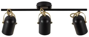 Φωτιστικό Οροφής - Spot Lotus 3 50120103 E14 45,5x20cm Black-Brass Nordlux