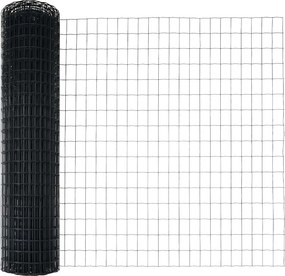 vidaXL Ευρωπαϊκός Φράκτης με Ακίδες 25 x 1,2 μ PVC-Επικαλυμμένο Ατσάλι