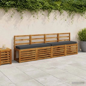 vidaXL Μαξιλάρια Πάγκου 2 Τεμαχίων VUGHT 2 pcs 100% Πολυεστέρας