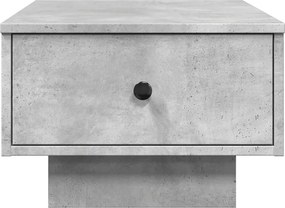 vidaXL Τραπεζάκι Σαλονιού Γκρι Σκυροδ. 60x45x31 εκ Επεξεργασμ. Ξύλο