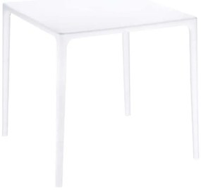 Τραπέζι Thermoplastic Injection Mango 72x72 Λευκό