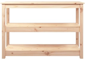 vidaXL Τραπέζι Κονσόλα 110 x 40 x 74 εκ. από Μασίφ Ξύλο Πεύκου