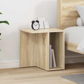 vidaXL End Table Δρύς Sonoma 37 x 32 x 40 εκ Επεξεργασμένο Ξύλο