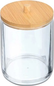 Δοχείο Για Δίσκους Ντεμακιγιάζ (Φ7x12) Homely Bamboo Essentials 02-17651