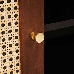 vidaXL Ντουλάπες &amp; ράφια αποθήκευσης μέσων Καφέ 80 x 31.5 x 46 cm