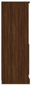 vidaXL Ντουλάπι Καφέ δρυς 36x35,5x103,5 εκ. από Επεξεργασμένο Ξύλο