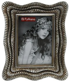 Κορνίζα FL29301 Fylliana Ασημί χρώμα 13x18εκ.