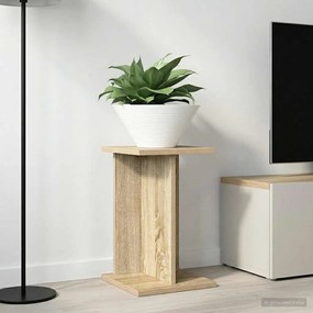 vidaXL Βάση φυτών Sonoma Δρυς 25 x 25,5 x 40,5 εκ. Επεξεργασμένο Ξύλο