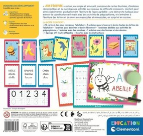 Εκπαιδευτικό παιχνίδι Clementoni Jeux d'écriture (FR)