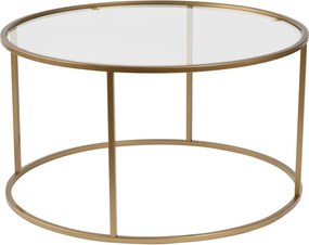 Coffee Table Aurum - 80 - Gold, Transparent Gold
Transparent