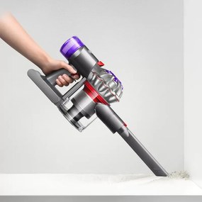 Ηλεκτρική σκούπα όρθιας τοποθέτησης Dyson V8 Advanced 492636-01, 130AW, 540ml, 110000 στροφές/λεπτό, Αυτονομία έως 40 λεπτά, HEPA, Ασήμι/Νικέλιο