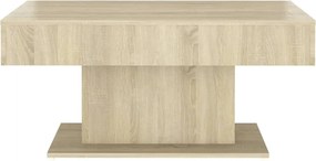 vidaXL Τραπεζάκι Σαλονιού Sonoma Δρυς 96x50x45 εκ. από Επεξεργ. Ξύλο
