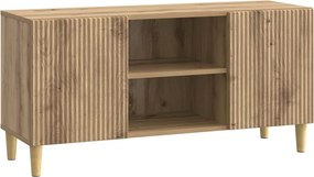 vidaXL Ντουλάπι TV 102 x 34,5 x 50 εκ. Artisan Δρυς Επεξεργασμένο Ξύλο