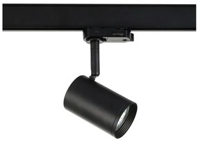 Σποτ Φωτιστικό Ράγας GU10 IP20 No68 4c ACA-TS68GU4CB-Μαύρο TS68GU4CB