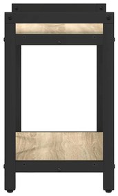 vidaXL Βιβλιοθήκη Sonoma Δρυς 40 x 30 x 48.5 εκ Επεξεργασμένο ξύλο