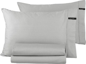 Σεντόνι King Size Με Λάστιχο (180x200+35) Guy Laroche Minimal Γκρι