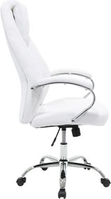 Καρέκλα γραφείου διευθυντή Sonar pu λευκό 61x57x120 εκ.