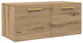 vidaXL Ντουλάπα Τοίχου Επιτοίχιο artisan δρυς 80 x 36.5 x 35 cm