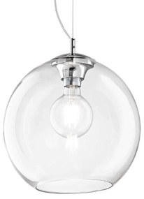 Φωτιστικό Οροφής Nemo 052809 30x32/241cm 1xE27 60W Clear Ideal Lux