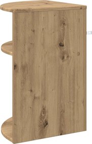 vidaXL End Table Artisan Oak 39,7 x 39,7 x 60 εκ Επεξεργασμένο ξύλο