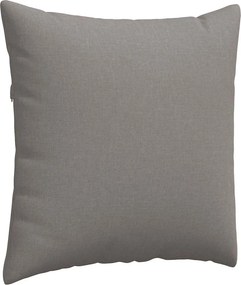 vidaXL Μαξιλάρι Καναπέ 2 pcs Taupe 60 x 60 cm ύφασμα