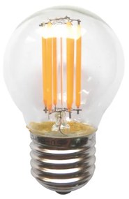 LED FILAMENT E27 BALL DIM 6W 2700K 230V AC 550LM RA80 ACA GLAMO6WWDIM