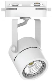 Σποτ Φωτιστικό Μονοφασικής Ράγας GU10 IP20 Inlight T00600-WH Λευκό